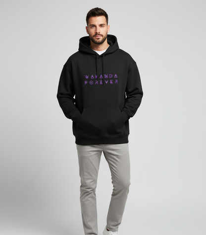 "Wakanda Forever" Oversized Hoodie