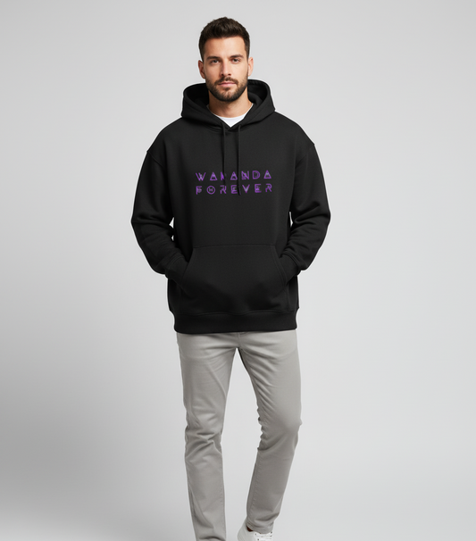 "Wakanda Forever" Oversized Hoodie