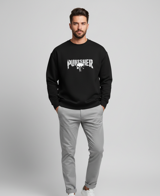 "Punisher" Oversized Sweatshirt
