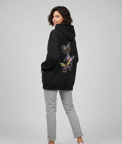 "Butterfly" Women Oversized Hoodie