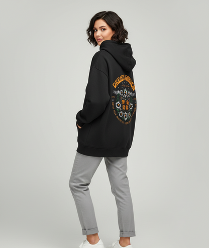 "DREAM GARDEN" Women Oversized Hoodie