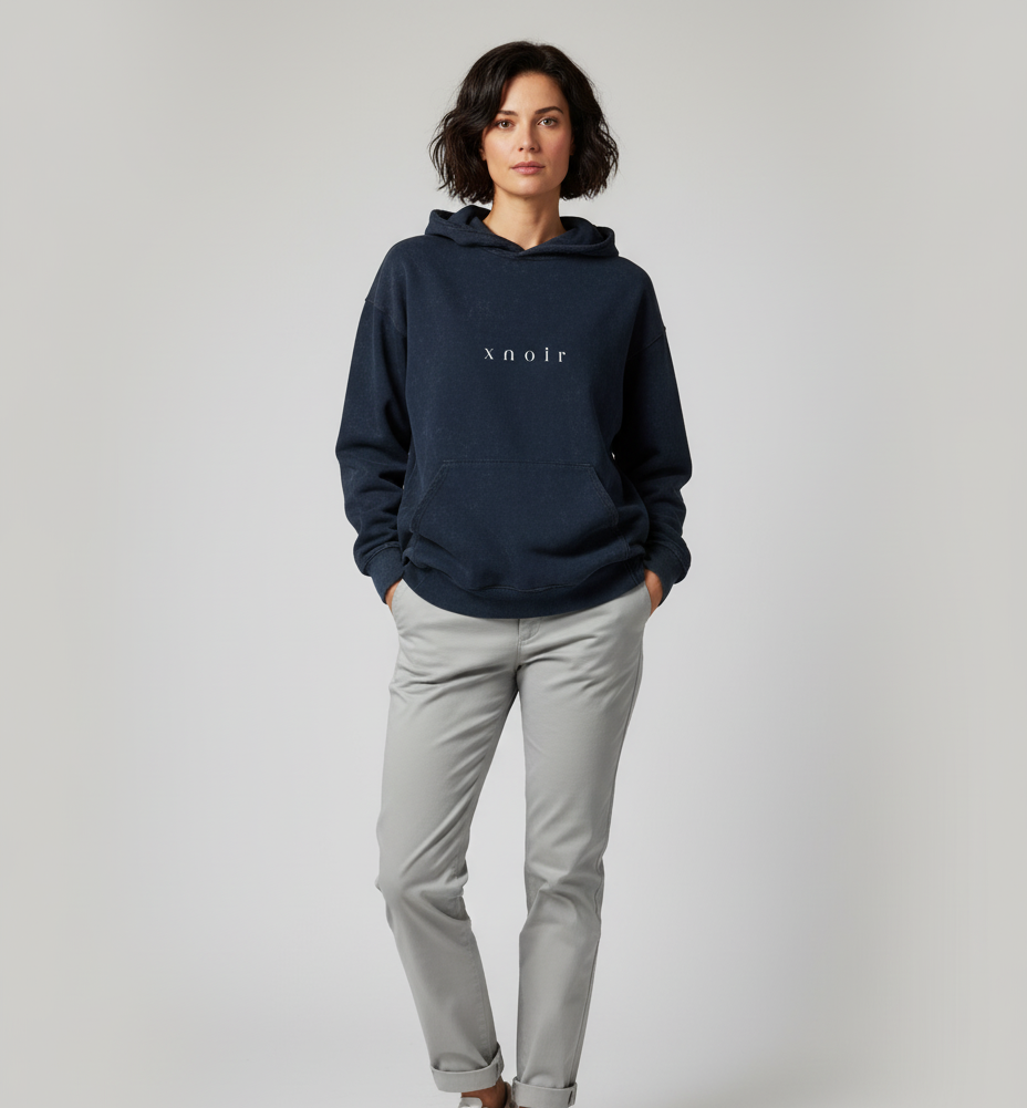 XNOIR Unisex Acid Washed Hoodie