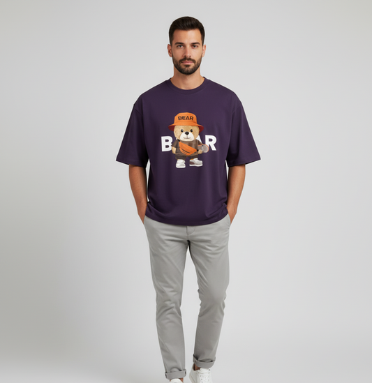 Bear' Unisex Oversized Classic T-Shirt