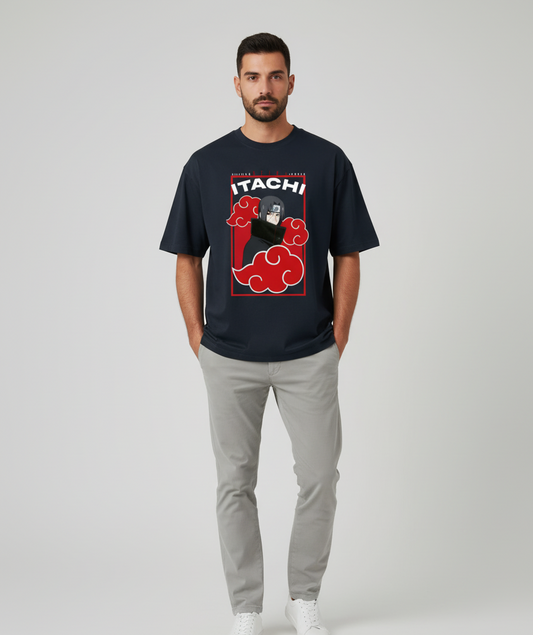 'ITACHI' Unisex Oversized Classic T-Shirt
