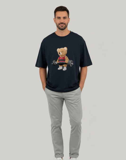 'GYM BEAR' Unisex Oversized Classic T-Shirt