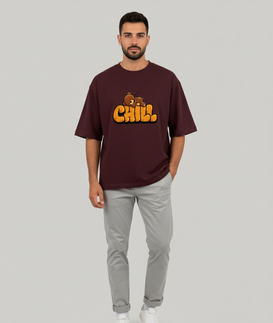 'CHILL' Unisex Oversized Classic T-Shirt