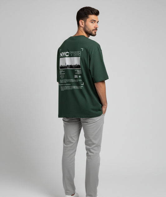 Xnoir Oversized  NYC Classic T-Shirt