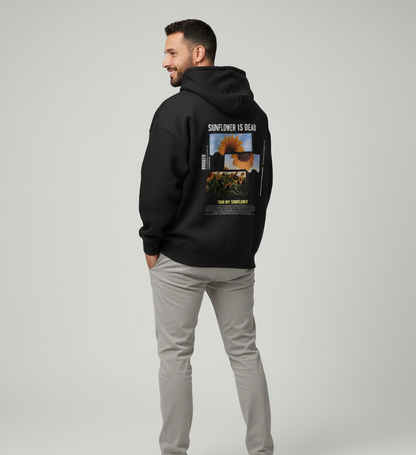 "SUNFLOWER IS DEAD" Unisex Oversized Hoodie