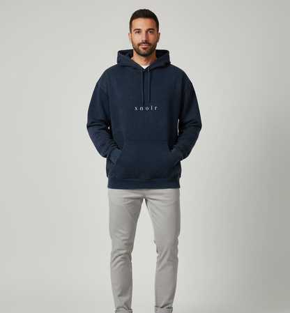 XNOIR Unisex Acid Washed Hoodie