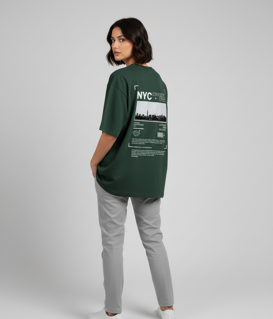 Xnoir Oversized  NYC Classic T-Shirt