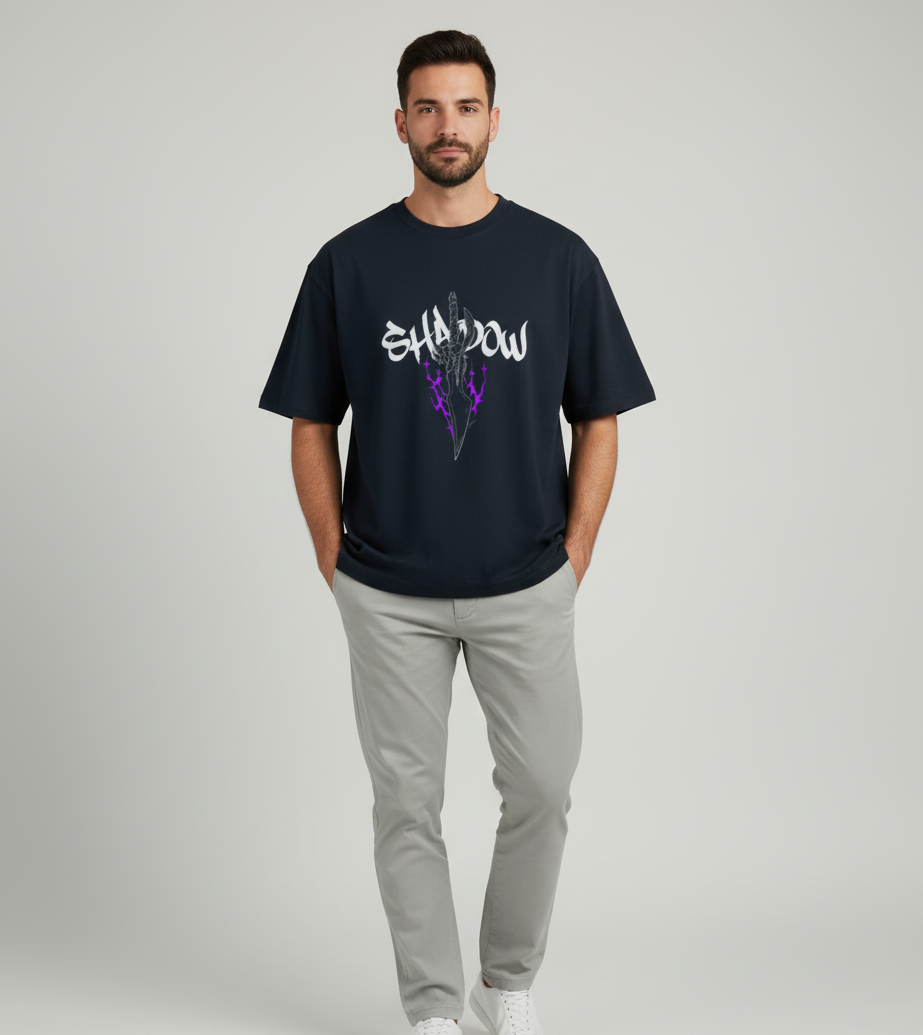 'SHADOW' Unisex Oversized Classic T-Shirt