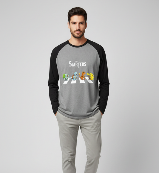 Pokemon Unisex Full Slevees T-Shirt